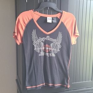 Harley Davidson ladies short sleeve